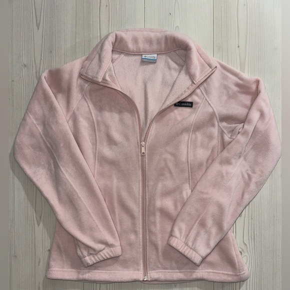 Columbia Jackets & Blazers - Columbia Women's Light Pink Fleece Jacket